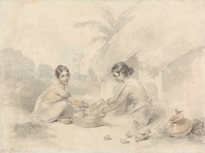 Einheimische Frauen aus Bengalen von Arthur William Devis