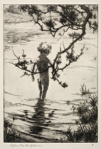 Schwüler Nachmittag von Arthur William Heintzelman