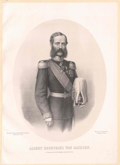 Albert I König von Sachsen von Artist Unknown