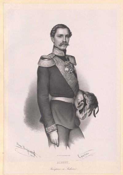 Albert I. König von Sachsen von Artist Unknown