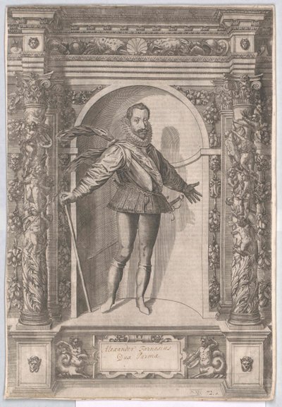 Alessandro Farnese von Artist Unknown