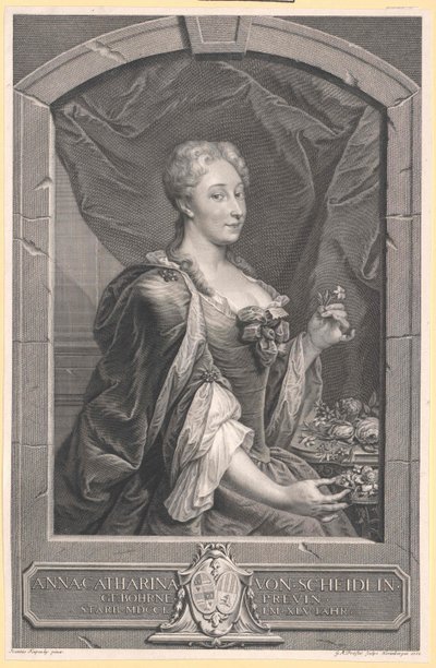 Anna Katharina von Scheidlin von Artist Unknown