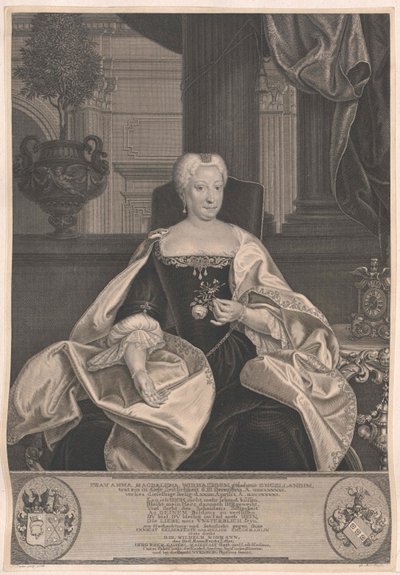 Anna Magdalene Engelland von Artist Unknown