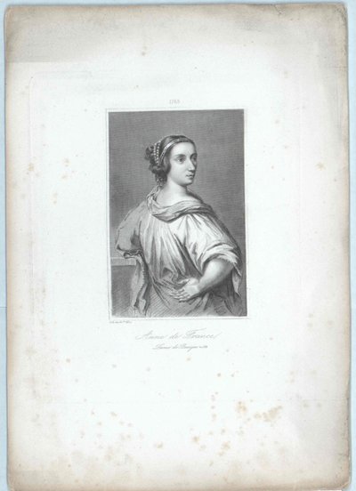 Anna von Bretagne von Artist Unknown