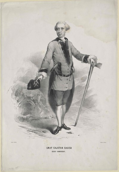 Cajetan Graf Sauer von Artist Unknown