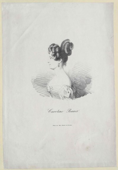 Caroline Bauer von Artist Unknown