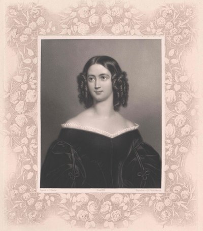 Caroline Lizius (Druck) von Artist Unknown