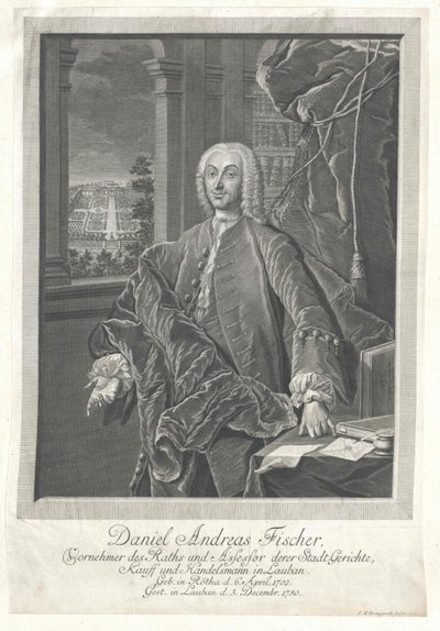 Daniel Andreas Fischer von Artist Unknown