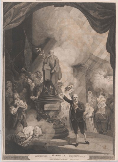 David Garrick von Artist Unknown