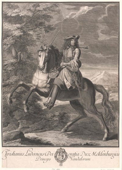 Herzog von Mecklenburg-Schwerin Christian Ludwig I von Artist Unknown