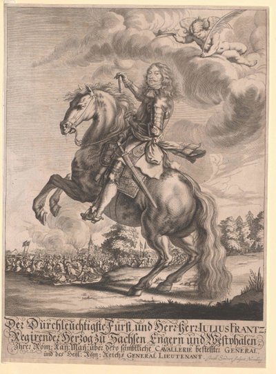Herzog von Sachsen-Lauenburg Julius Franz von Artist Unknown
