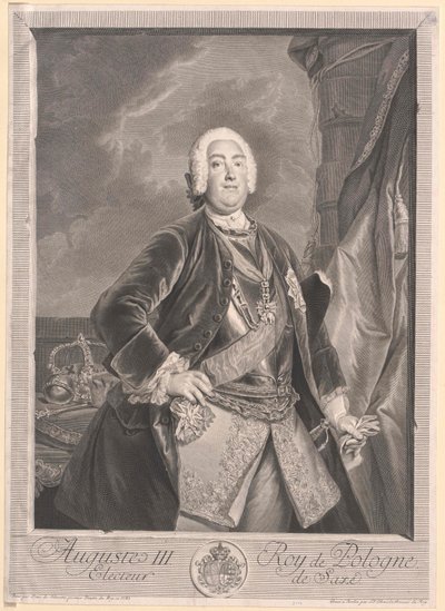 Kurfürst von Sachsen Friedrich August II. von Artist Unknown