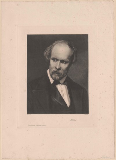 Friedrich Hebbel von Artist Unknown