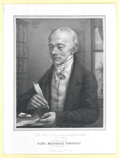 Giuseppe Marzari-Pencati von Artist Unknown