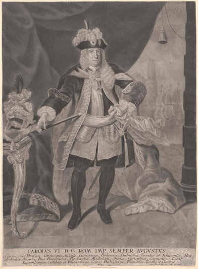 Heiliger Römischer Kaiser Karl VI von Artist Unknown