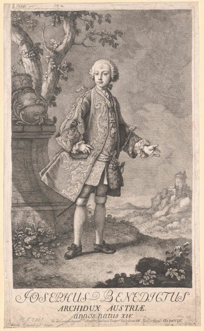 Heiliger Römischer Kaiser Joseph II von Artist Unknown