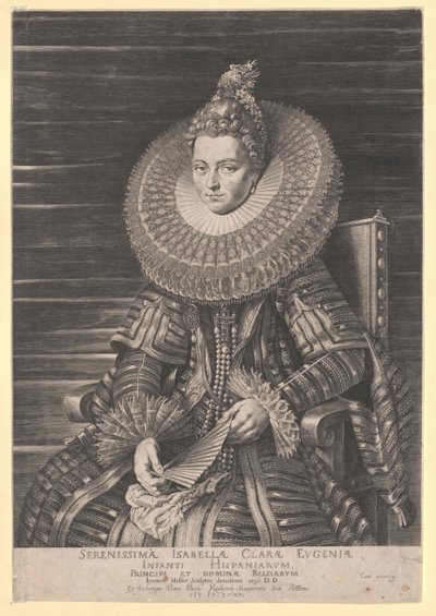Infantin von Spanien Isabella Clara Eugenia von Artist Unknown