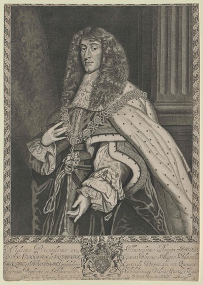 Jakob II König von England von Artist Unknown