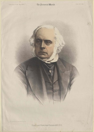 John Bright von Artist Unknown