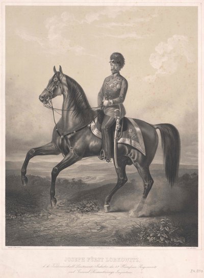 Joseph Fürst Lobkowitz von Artist Unknown