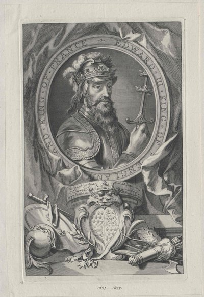 König von England Edward III. von Artist Unknown