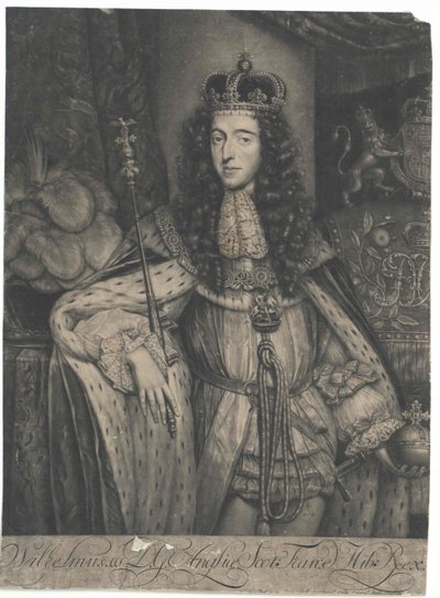 König von England Wilhelm III. von Artist Unknown