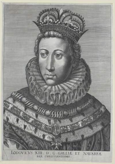 König von Frankreich Ludwig XIII von Artist Unknown