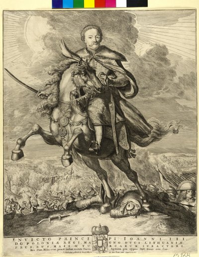 König von Polen Johann III Sobieski von Artist Unknown