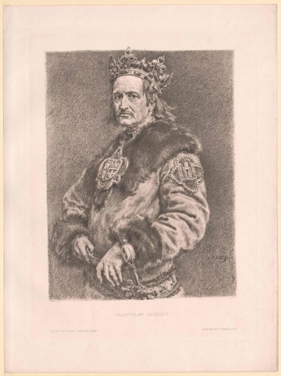 König von Polen Wladyslaw II von Artist Unknown