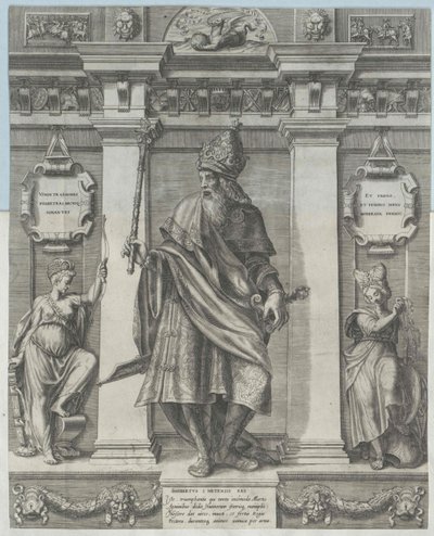 König der Franken Sigibert I von Artist Unknown