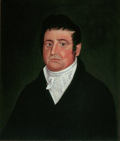 Mann in Schwarz von Artist Unknown