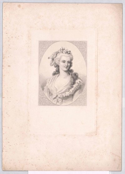 Marie Therese von Savoyen Carignan von Artist Unknown