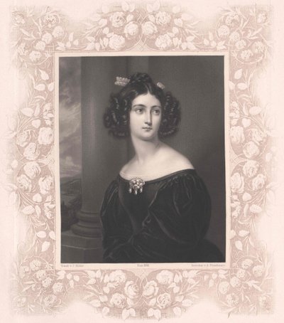 Nanette Kaula (Druck) von Artist Unknown