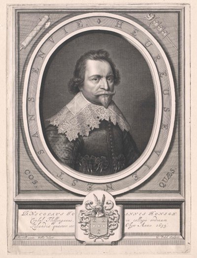 Nikolaus Johannes Honigh (Druck) von Artist Unknown