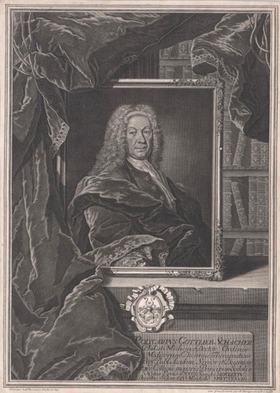 Polycarp Gottlieb Schacher von Artist Unknown