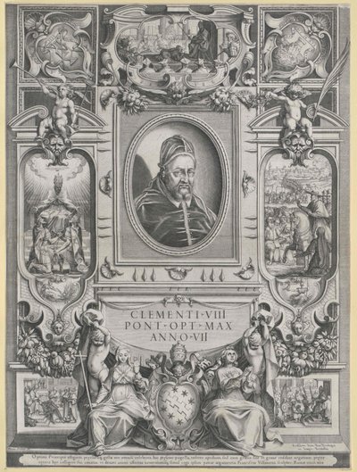 Papst Clemens VIII von Artist Unknown