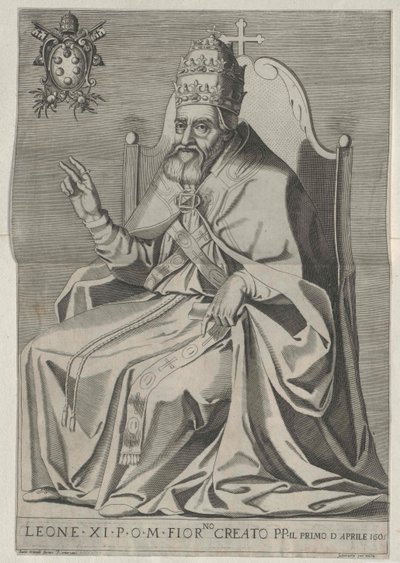 Papst Leo XI von Artist Unknown
