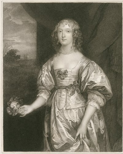 Porträt von Elizabeth Cecil von Artist Unknown