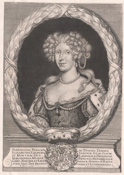 Prinzessin von Braunschweig-Wolfenbüttel Elisabeth Eleanor von Artist Unknown