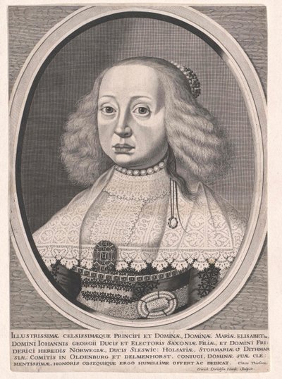 Prinzessin von Sachsen Marie Elisabeth von Artist Unknown