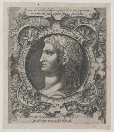 Römischer Kaiser Nero von Artist Unknown
