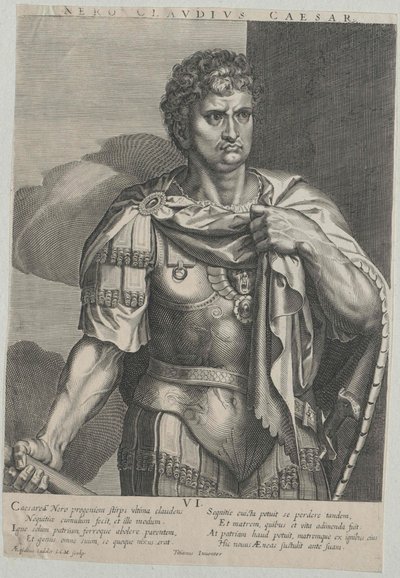 Römischer Kaiser Nero von Artist Unknown