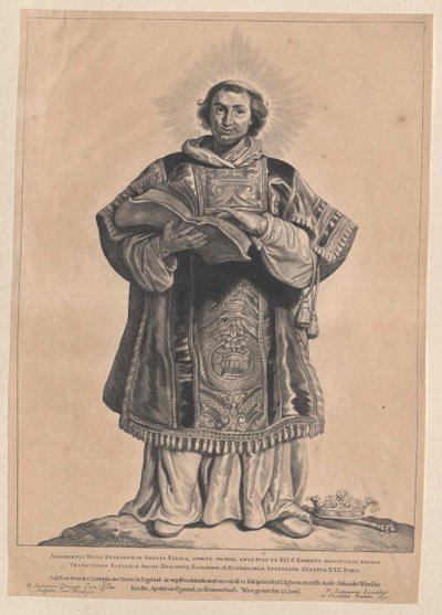 Heiliger Adalbert von Egmont von Artist Unknown
