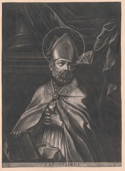 Heiliger Augustinus von Hippo von Artist Unknown
