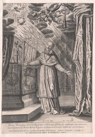 Heiliger Franz von Sales von Artist Unknown