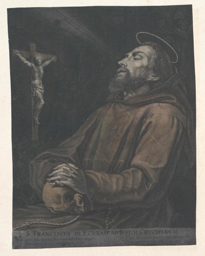 Heiliger Franz von Assisi von Artist Unknown