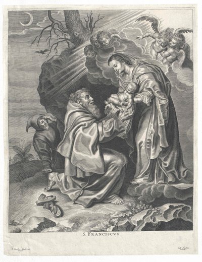Heiliger Franz von Assisi von Artist Unknown