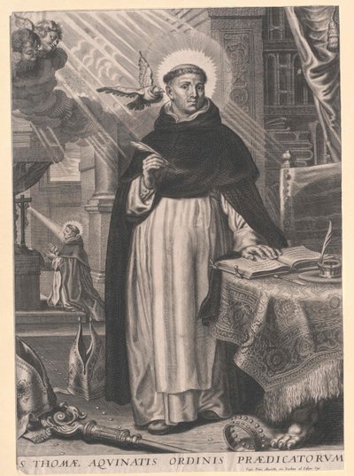 Heiliger Thomas von Aquin von Artist Unknown