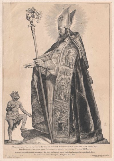 Heiliger Wulfram von Senior von Artist Unknown