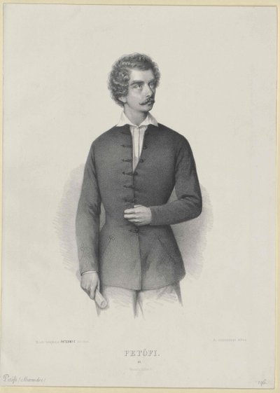 Sandor Petöfi von Artist Unknown